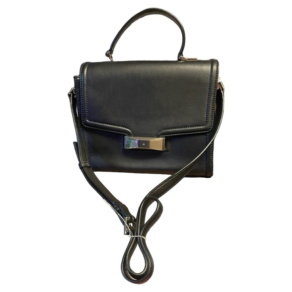 Kate Spade Black Leather Satchel Handbag Crossbody GoldTone hardware Business - Picture 14 of 16